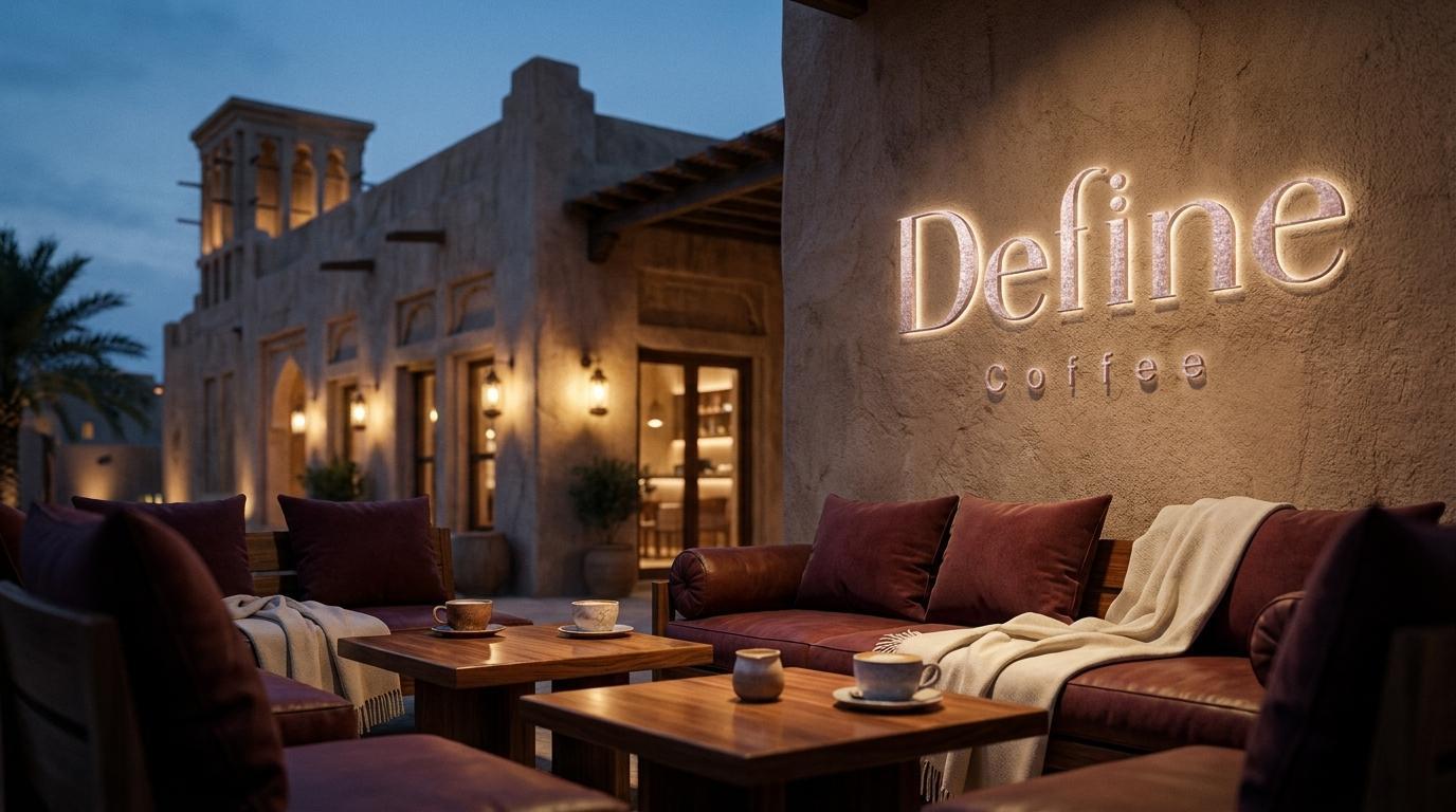 Coffee Shop Brand Identity Doha Hero